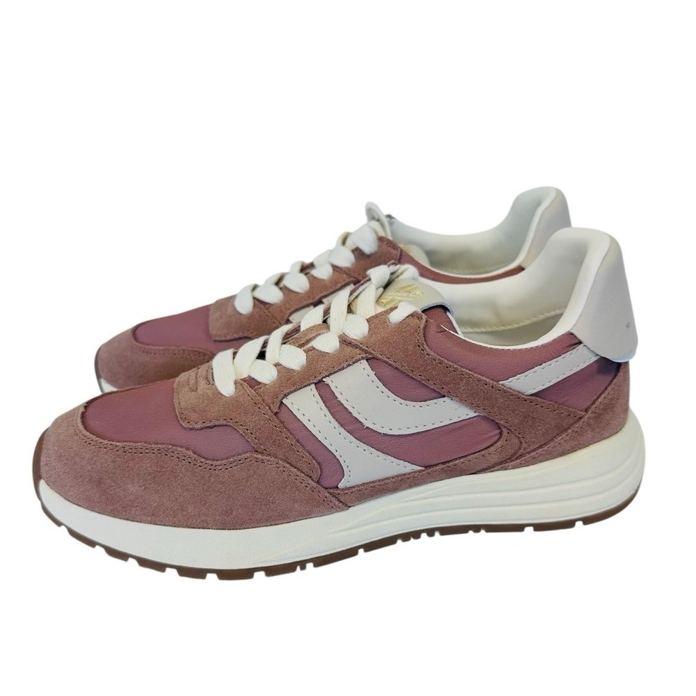 Steve Madden Women's Blume Mixed Media Sneaker‎ Mocha Mult Size 7M NWB - Picture 3 of 6